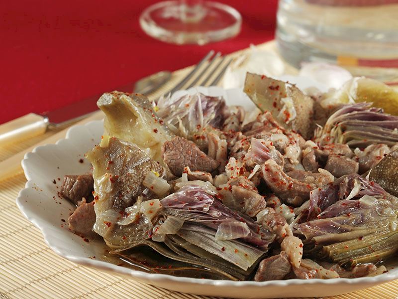 Zencefilli Ve Enginarlı Kuzu Eti