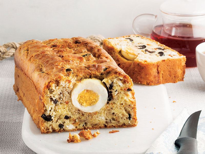 Zeytinli Ve Yumurtalı Kek Tarifi Zeytinli Ve Yumurtalı Kek Nasıl
