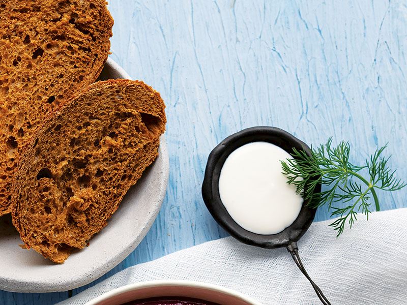 Zeytinyağlı ekmek