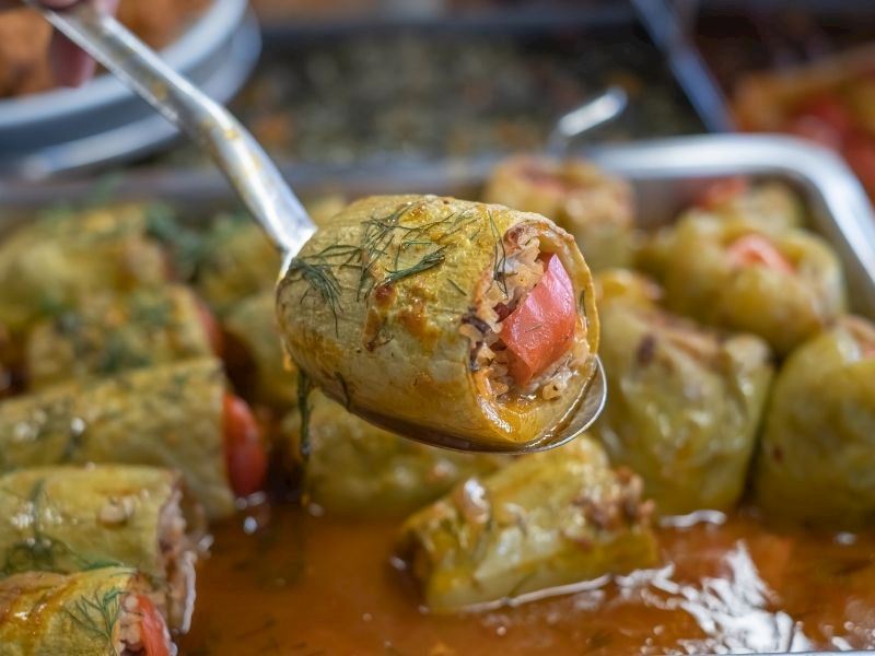 Zeytinyağlı Kabak Dolması Tarifi