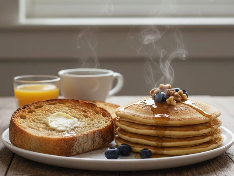 1 Dilim Ekmek Kaç Pankek Eder?