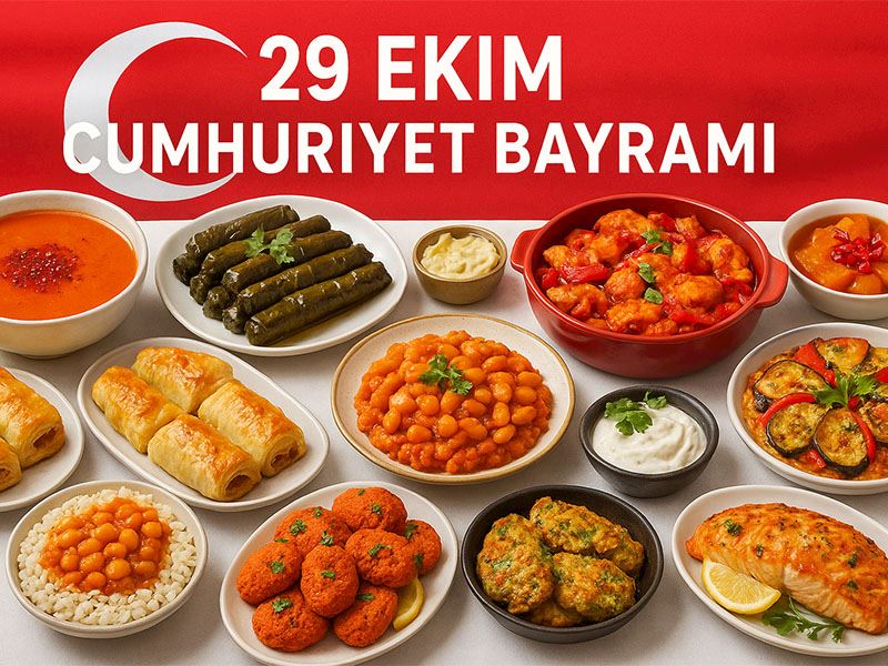 29 Ekim Cumhuriyet Bayramı’na Özel 10 Nefis Yemek