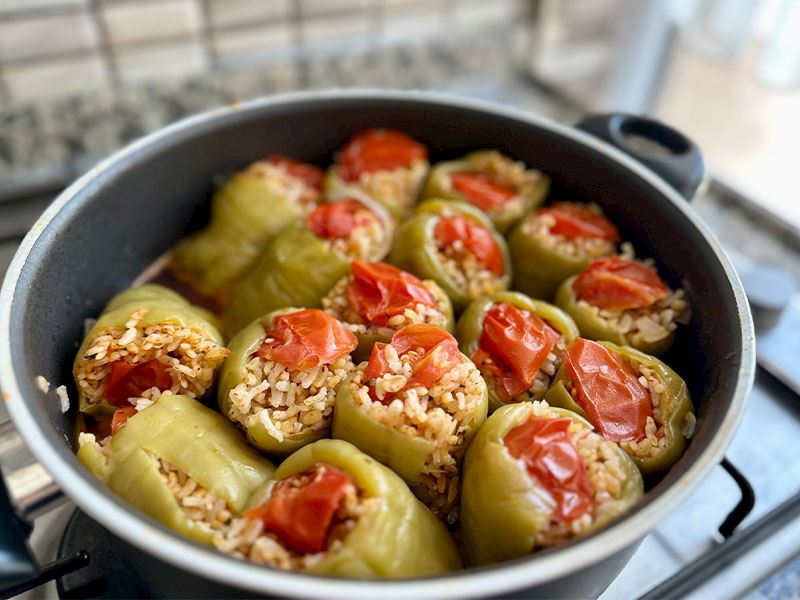 Biber Dolması İçin 250 Gram Kıymaya Ne Kadar Pirinç Konur?