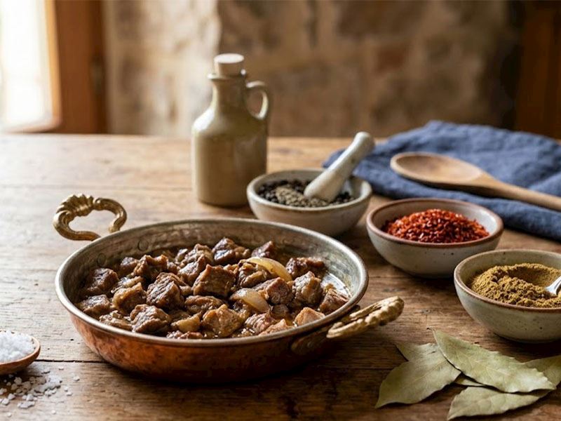 Dana Kavurmaya Hangi Baharatlar Konur?