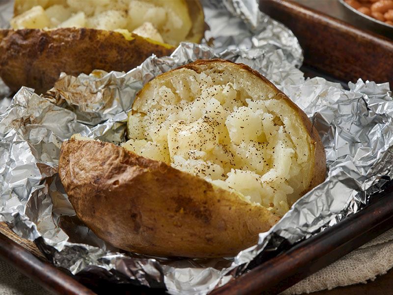 Fırında Kumpirlik Patates Kaç Dakikada Pişer?