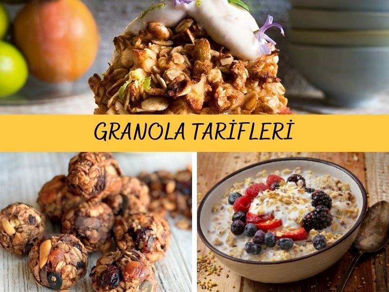 Granola Nasıl Yenir Diyenlere 16 Nefis Granola Tarifi