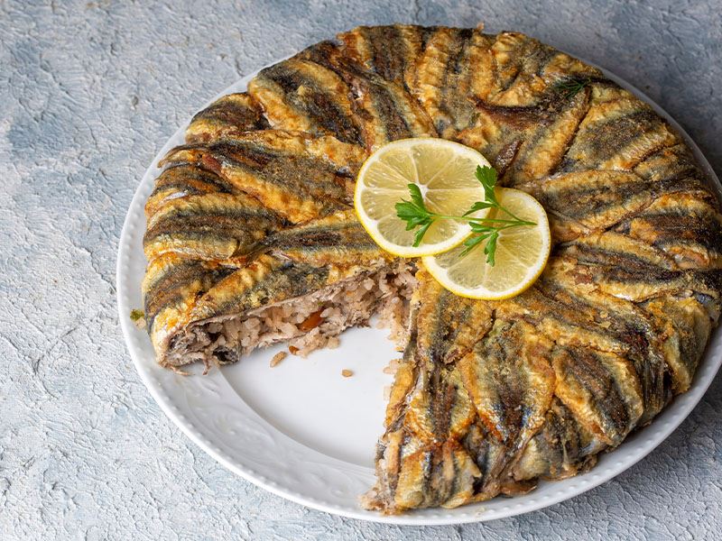 Hamsili Pilav Bulgurla Olur Mu?