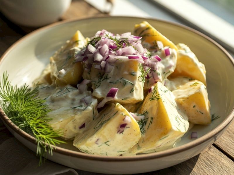 Hardallı Patates Salatası Sosu Nasıl Yapılır?