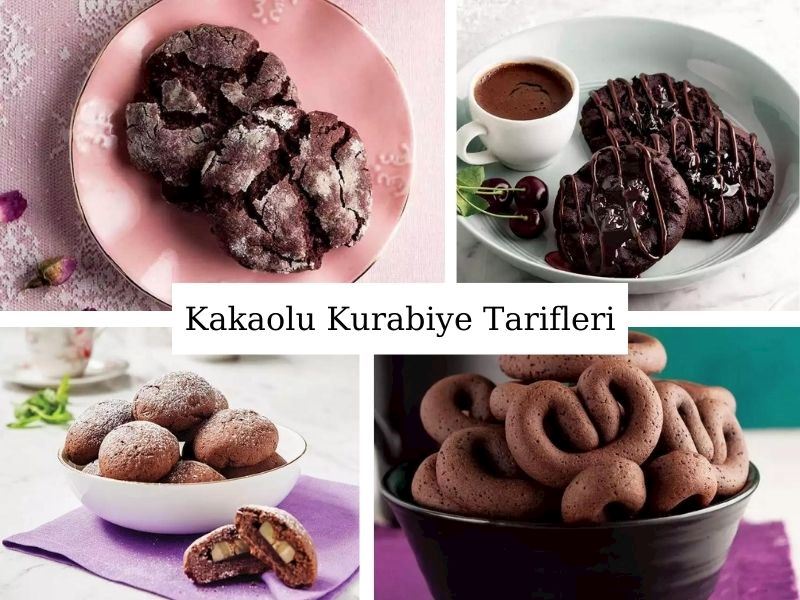 Kakaolu Kurabiye Tarifleri: Kakaoyla Lezzetlendirilen 12 Kurabiye Tarifi