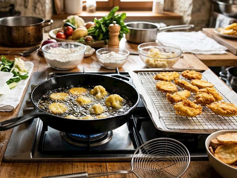 Kızartma Yağına Ne Konulursa Yağ Çekmez?