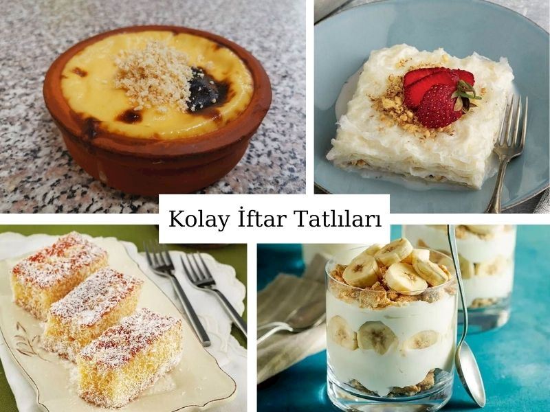 Kolay İftar Tatlıları: Ramazan Sofralarına Özel 45 İftar Tatlısı