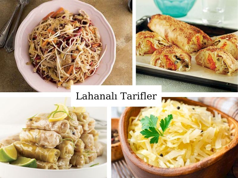 Lahanalı Tarifler: Beyaz Lahana ile Yapılan 16 Nefis Tarif