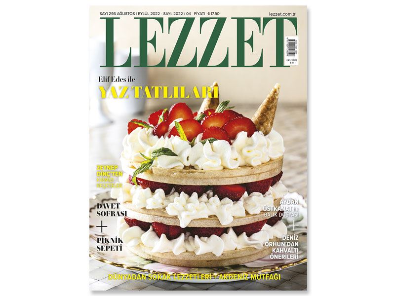 Lezzet Ağustos-Eylül Sayısı Bayilerde!