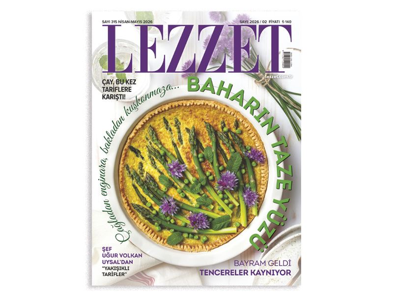 Lezzet Dergisi Nisan-Mayıs Sayısı Çıktı!