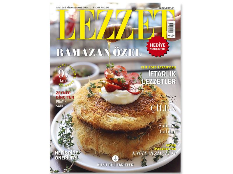 Lezzet Nisan-Mayıs Sayısı Bayilerde!