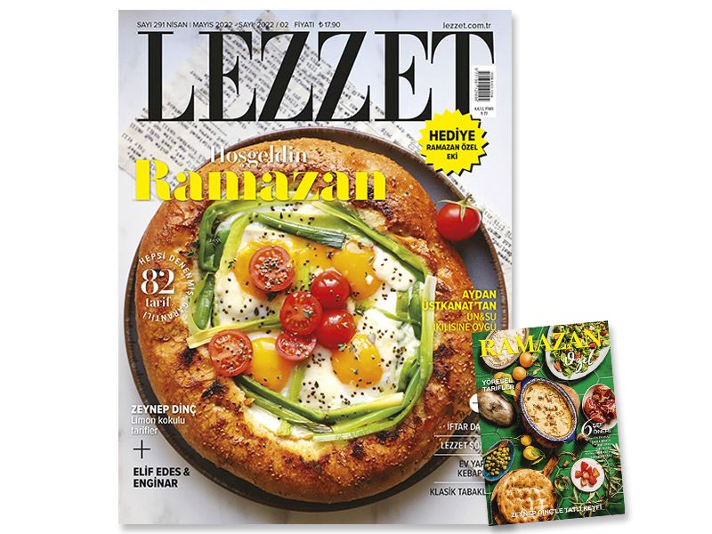 Lezzet Nisan-Mayıs Sayısı Bayilerde!