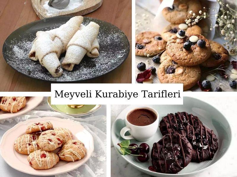 Meyveli Kurabiye Tarifleri: Taze ve Kuru Meyveli 14 Kurabiye Tarifi
