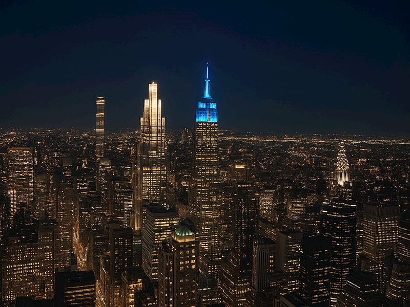 New York Bir Fincan Kahve