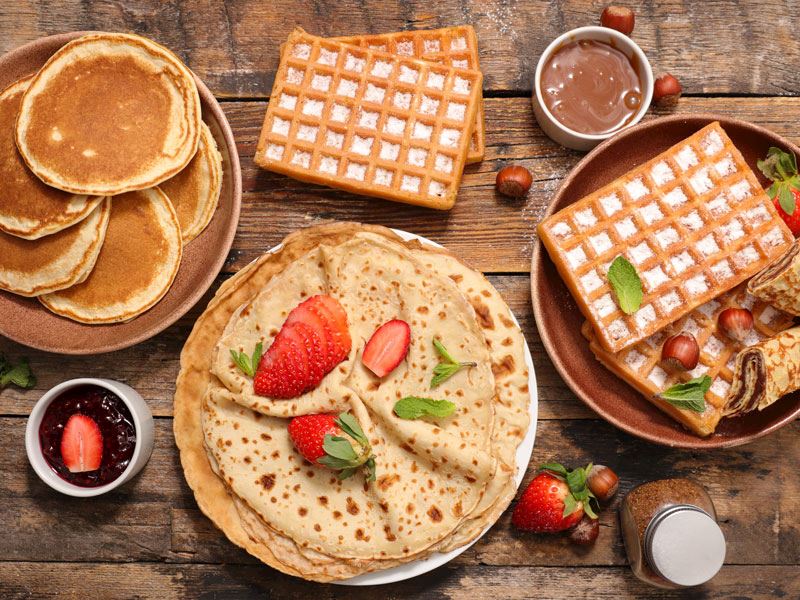 Pankek, Krep ve Waffle Nasıl Saklanır?