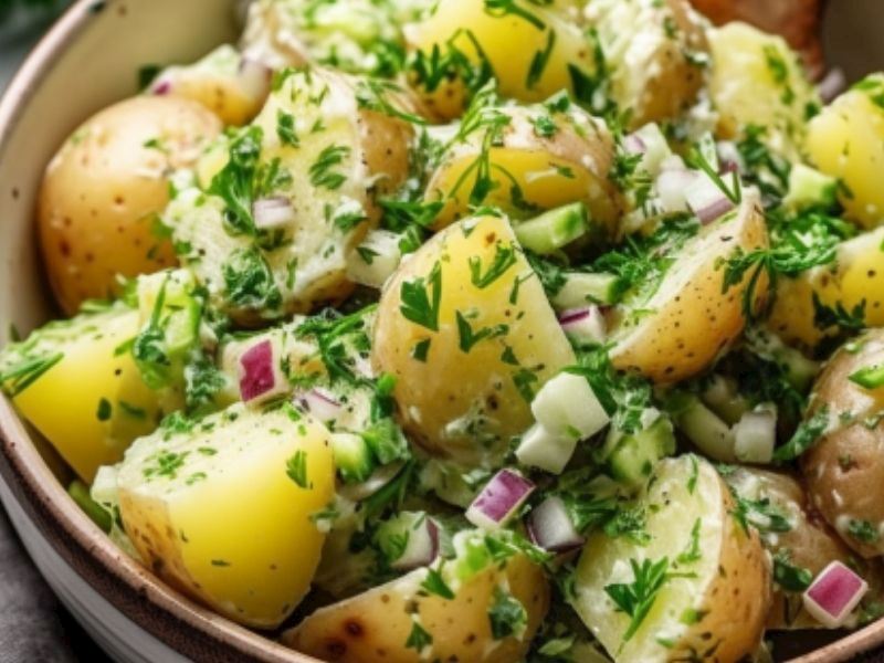 Patates Salatasının Kıvamını Sabitleyen Pişirme Sırrı 