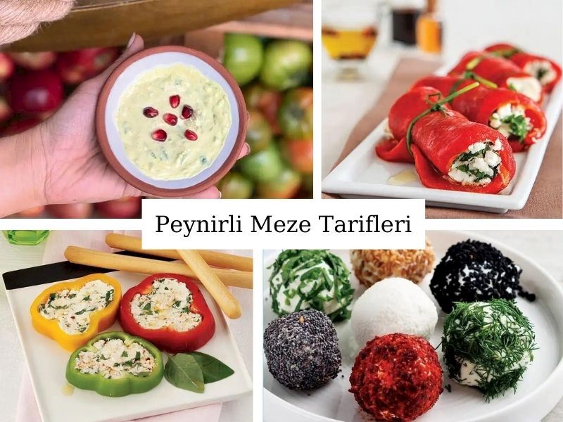 Peynirli Meze Tarifleri: Peynirle Kolayca Yapılan 12 Meze Tarifi