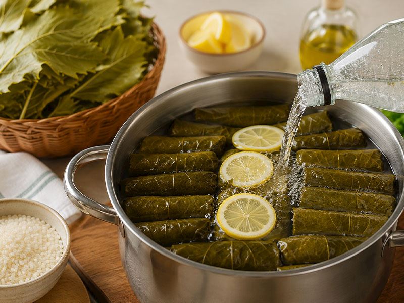 Yaprak Sarmasını Yumuşacık Yapmanın Pratik Sırrı