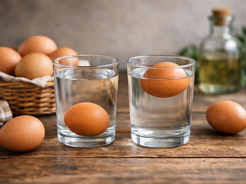 Yumurtanın Taze Mi Bayat Mı Olduğunu Anlamanın Tek Sırrı