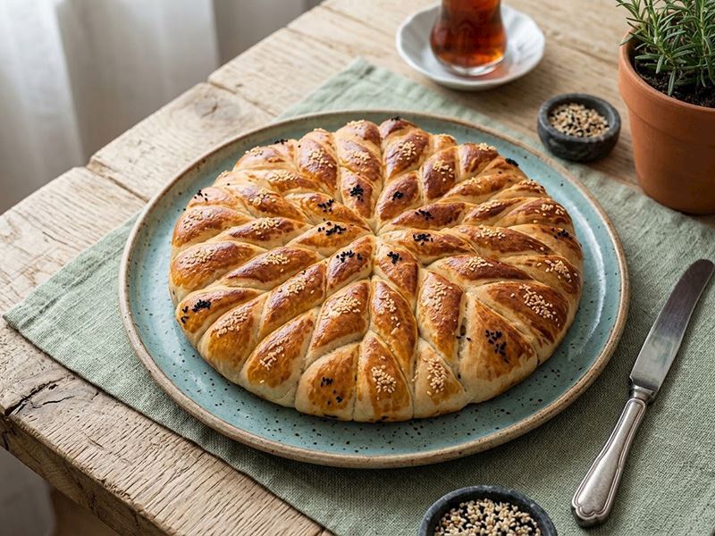 5 DAKİKADA HAMURU HAZIR! PUF PUF KABARAN ÇÖREK TARİFİ