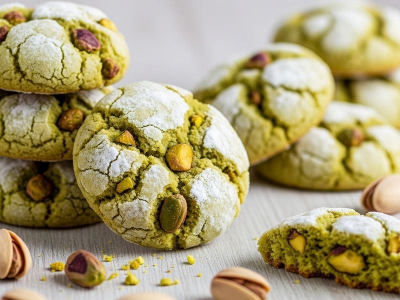 Antep Fıstıklı Kurabiye Tarifi