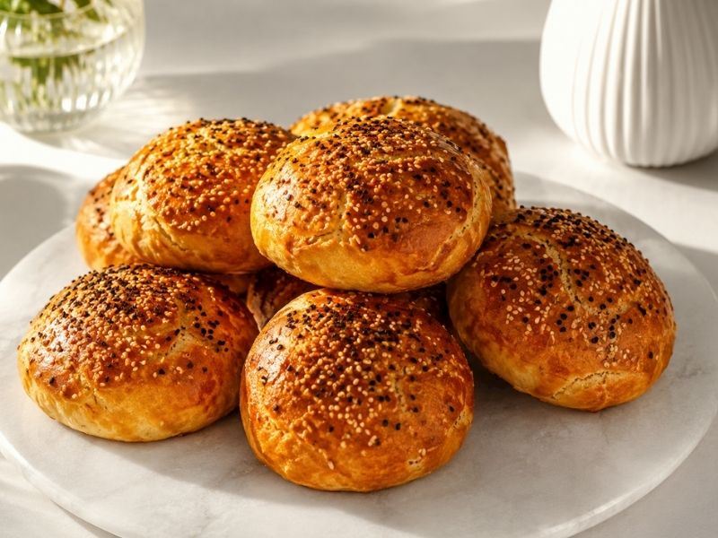 Asla Bayatlamayan Mayasız Çörek Tarifi