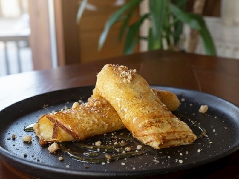 Ballı Cevizli Kaygana Tarifi