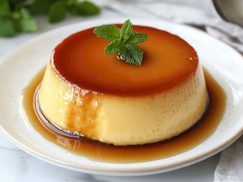 Banh Flan (Vietnam Kremalı Karamel) Tarifi