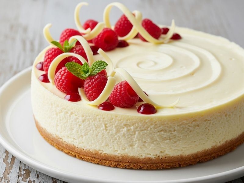 Beyaz Çikolatalı Cheesecake Tarifi