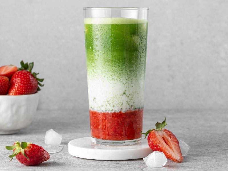 Çilekli Matcha Latte Tarifi