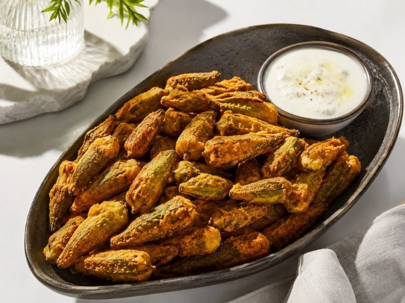 Çıtır Bamya Kızartması Tarifi