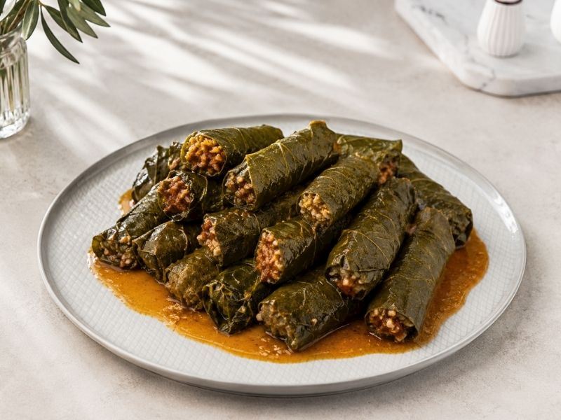 Dağılmayan Bulgurlu Etli Pazı Sarması Tarifi