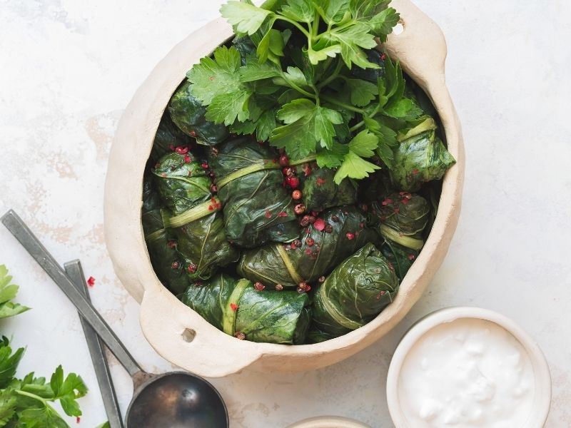 Etli Pazı Sarma Tarifi