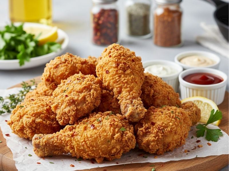 Evde Çıtır Tavuk Tarifi 