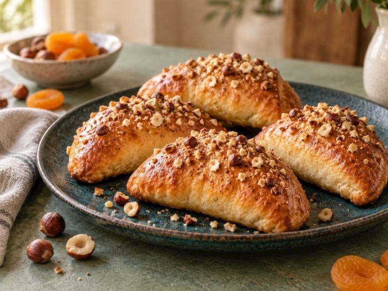 Fındıklı Kayısılı Çörek Tarifi