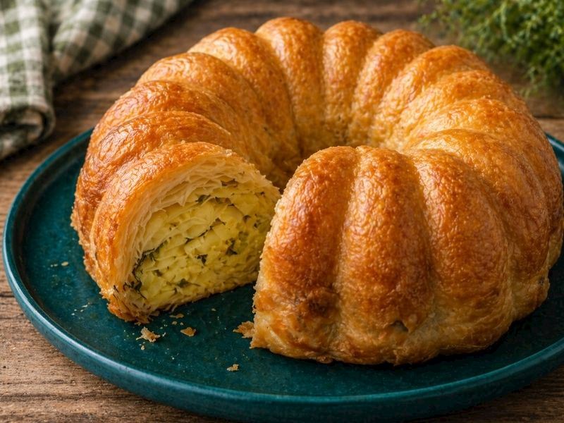 Kek Kalıbında Patatesli Börek Tarifi