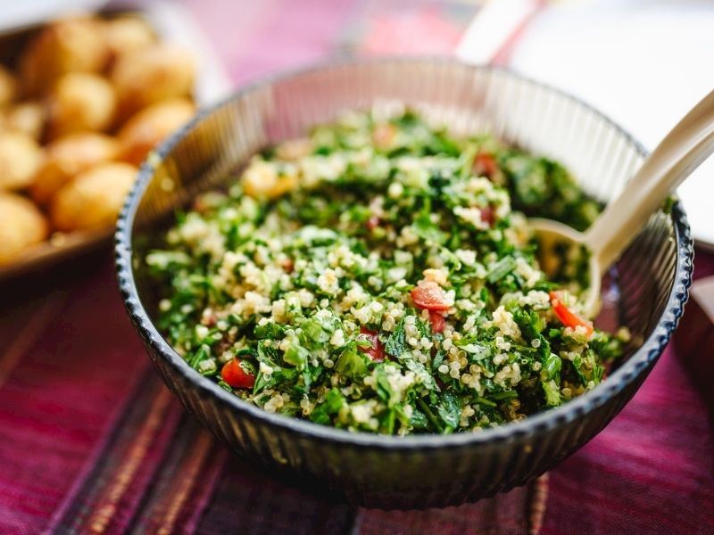 Glutensiz Kinoalı Kısır Tarifi