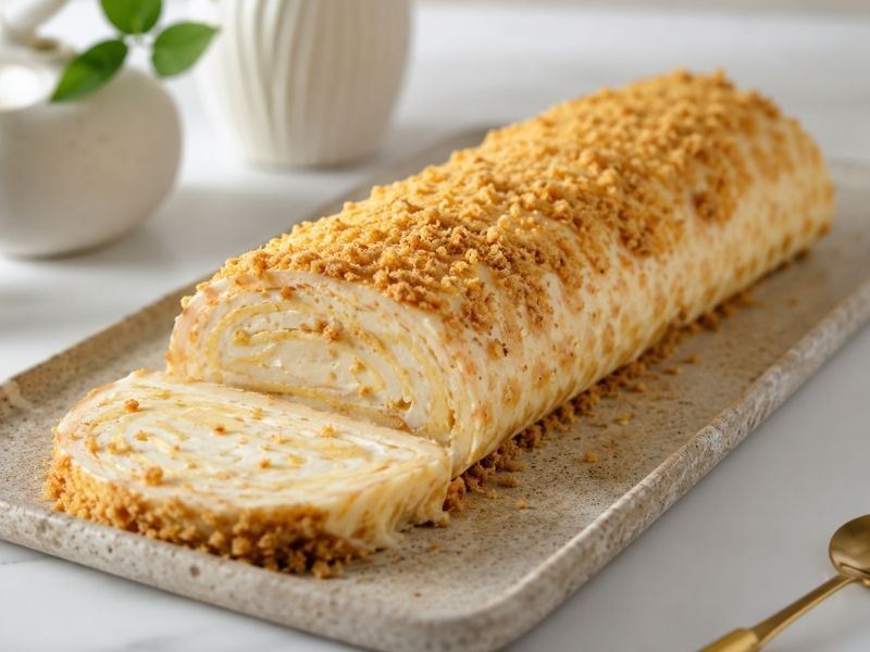 Kırıntılı Krep Pasta Tarifi