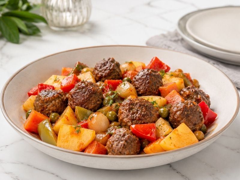 Köfteli Avcı Kebabı Tarifi