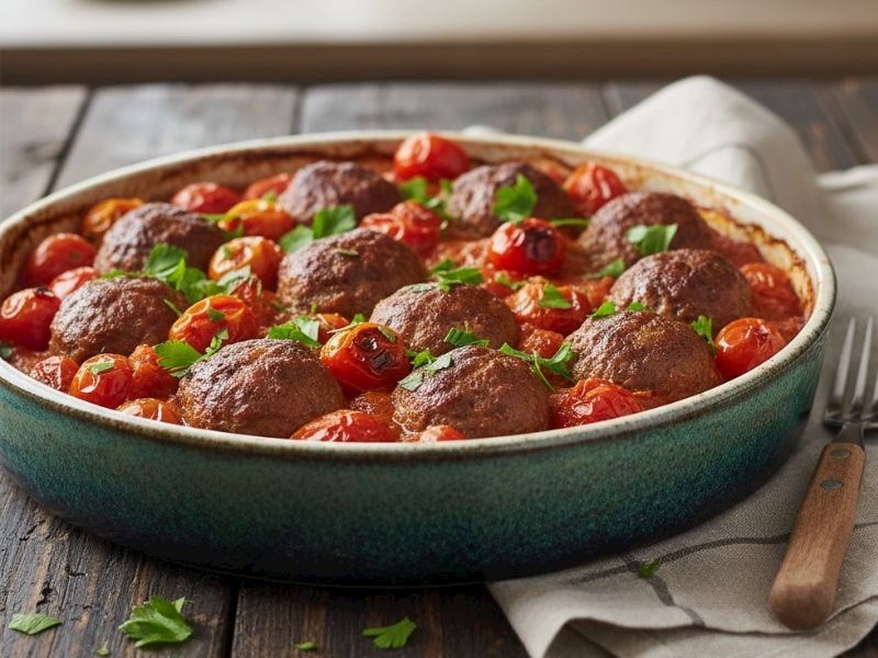 Köfteli Patlıcan Oturtma Tarifi