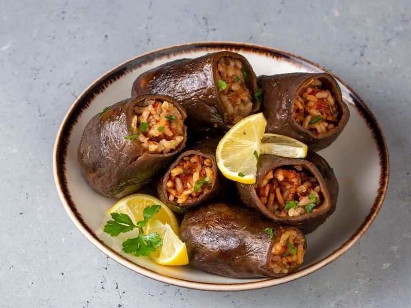 KURU PATLICAN DOLMASI TARİFİ