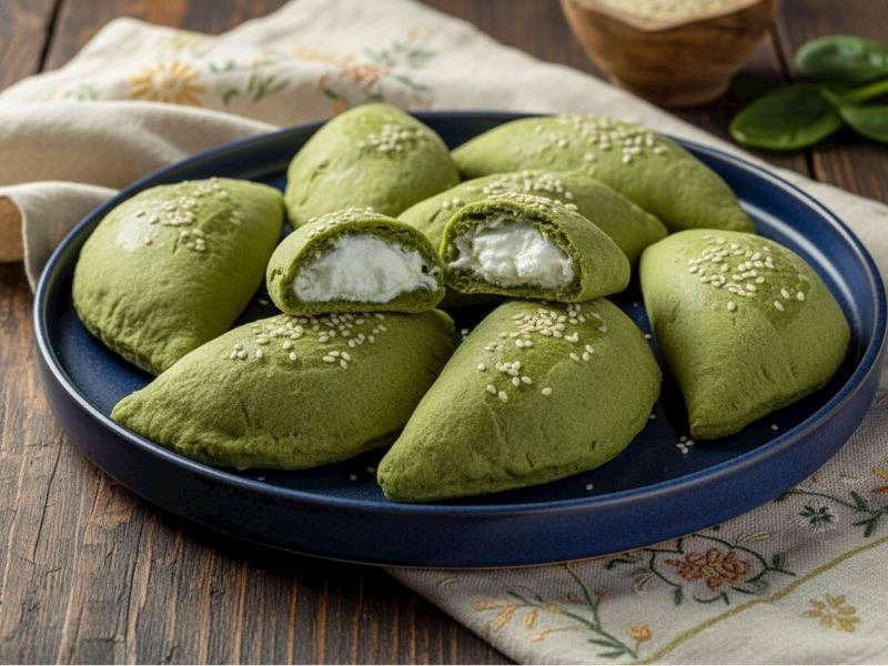 Labneli Yeşil Poğaça Tarifi