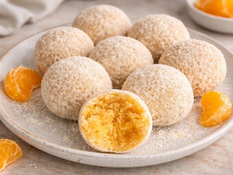 Mandalinalı Pişmeyen Kurabiye Tarifi