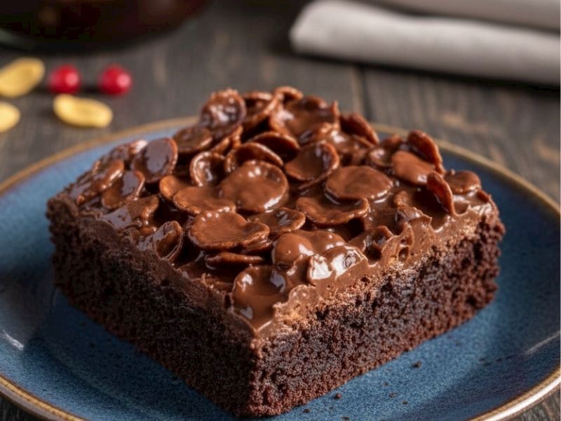 Mısır Gevrekli Islak Kek Tarifi