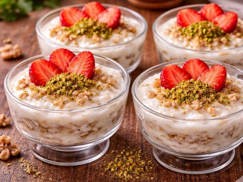 Porsiyonluk Güllaç Tarifi