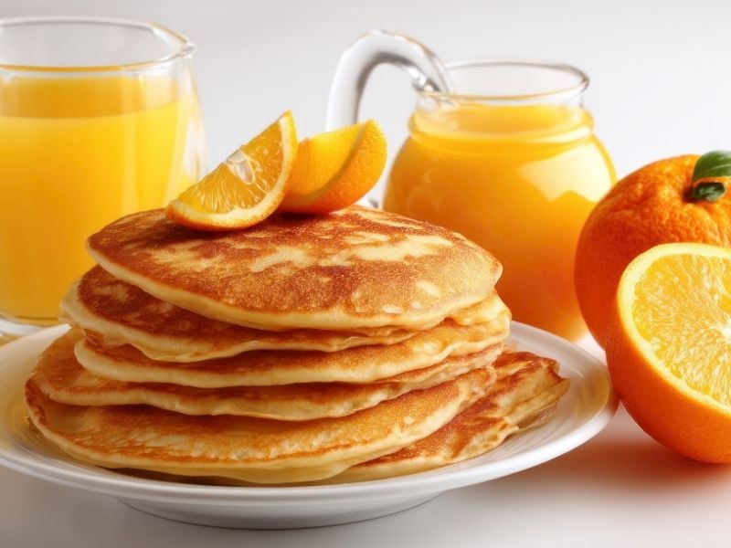 Portakallı Pankek Tarifi